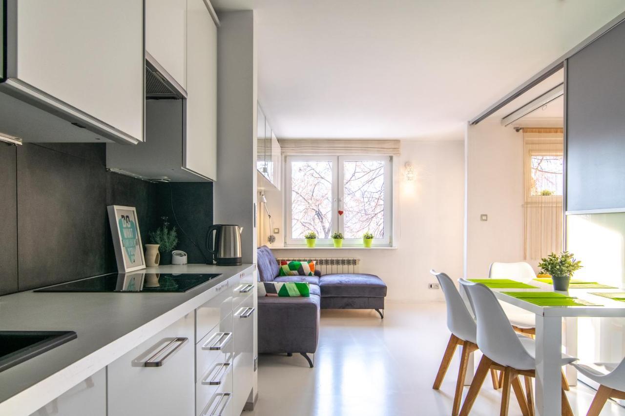 W Sercu Powisla, Balkon, Klimatyzacja, Wifi, Brak Tv 华沙 外观 照片